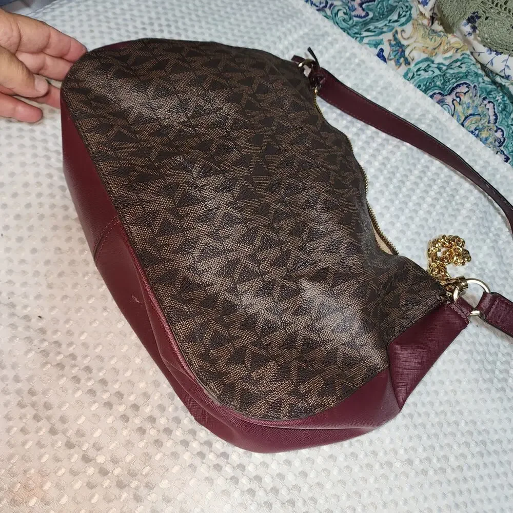 MICHAEL KORS GUC EDEN ZIPTOP HOBO BAG